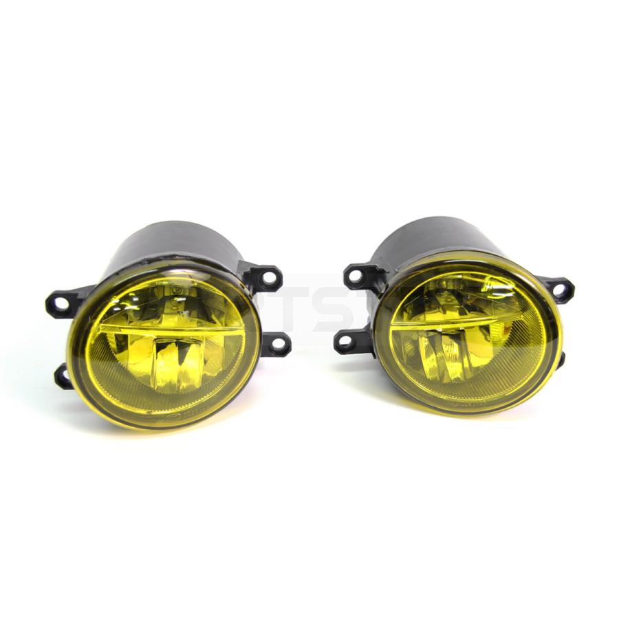 マークX 130系 LED フォグ ランプ ユニット イエロー 左右 汎用 黄色 新品 トヨタ 純正互換 81220-0D041 81210-0D041 /147-72｜motorpower5｜02