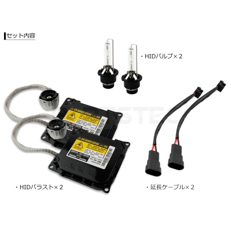 ラッピング無料 55W化 HID バラスト D4S D4R トヨタ 純正交換 103-61