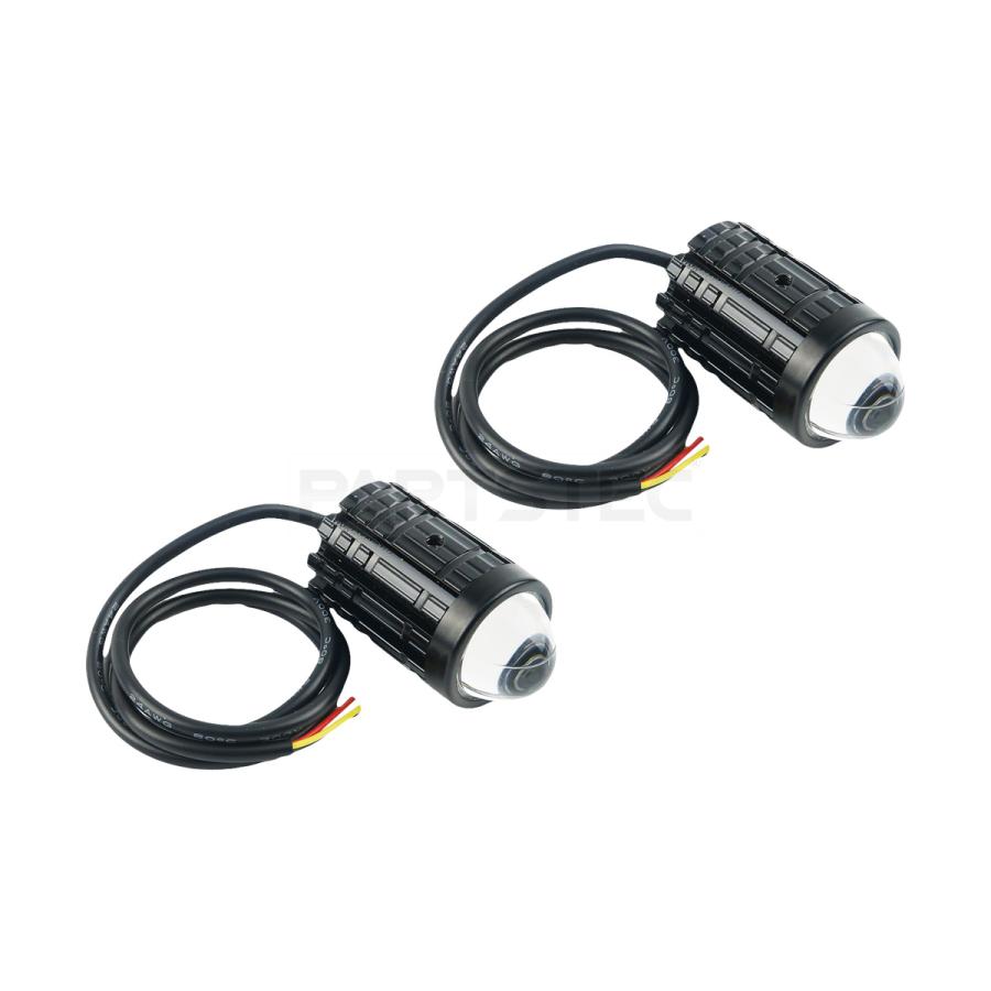 YAMAHA（ヤマハ） バイク LED ヘッドライト プロジェクター レンズ 2色