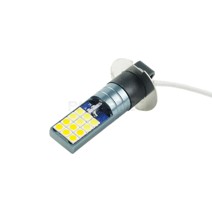 H3 LED フォグ ランプ バルブ 2個セット グリーン 緑 2000lm 12V 24V