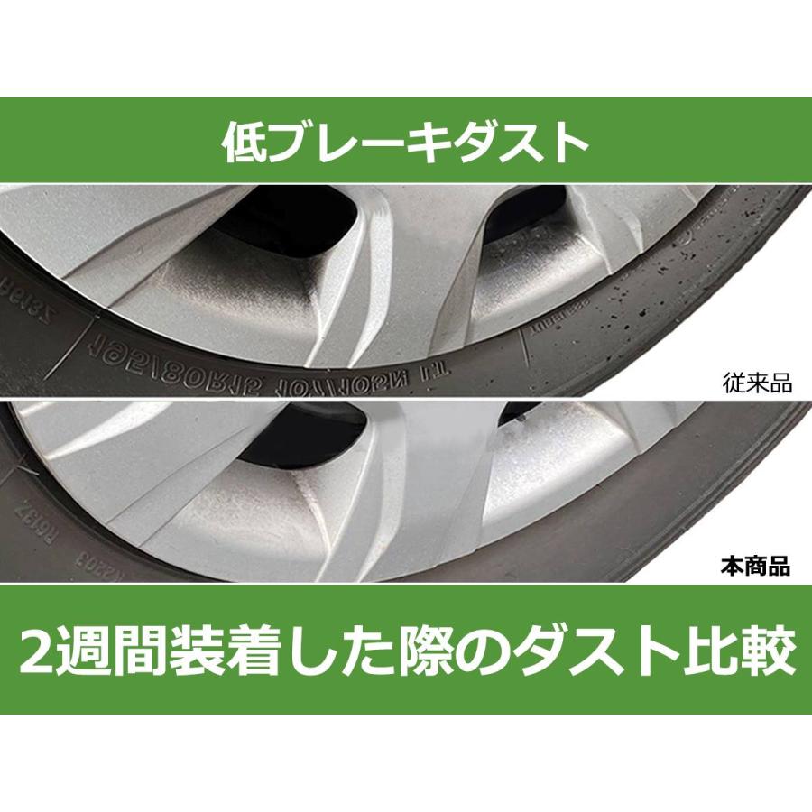 低ダスト フロント ブレーキパッド 日産 デイズ B21W 日本製 グリス付