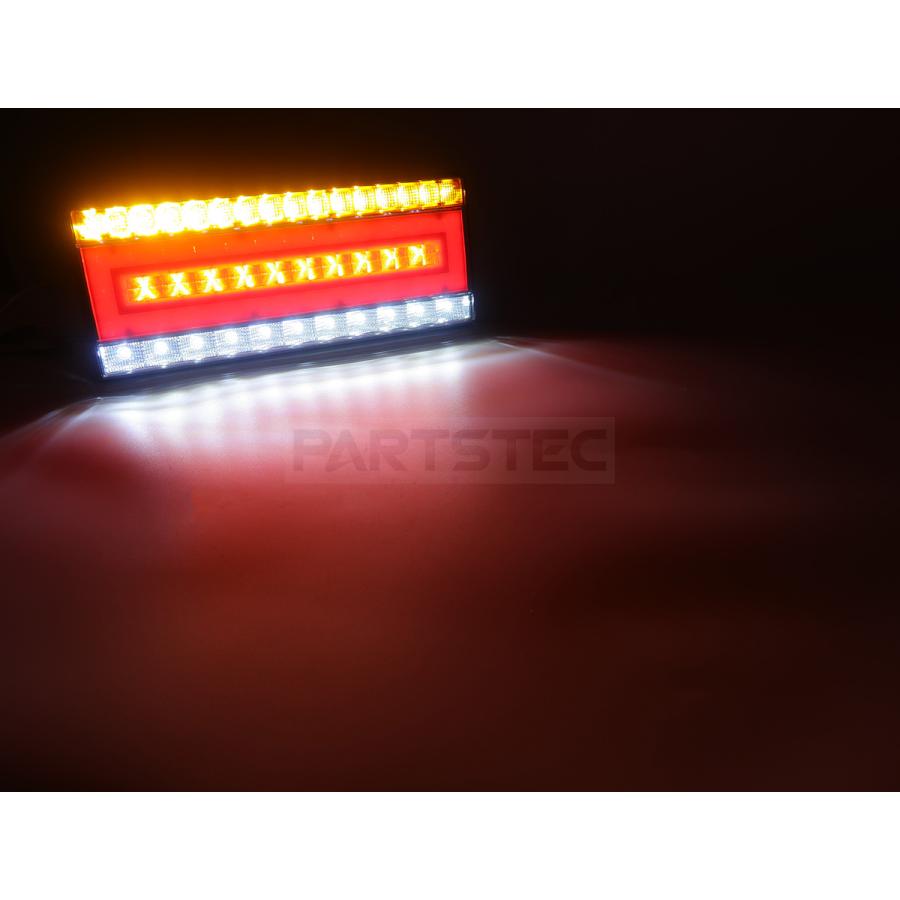 24V トラック LED テールランプ シーケンシャル ウィンカー 左右セット