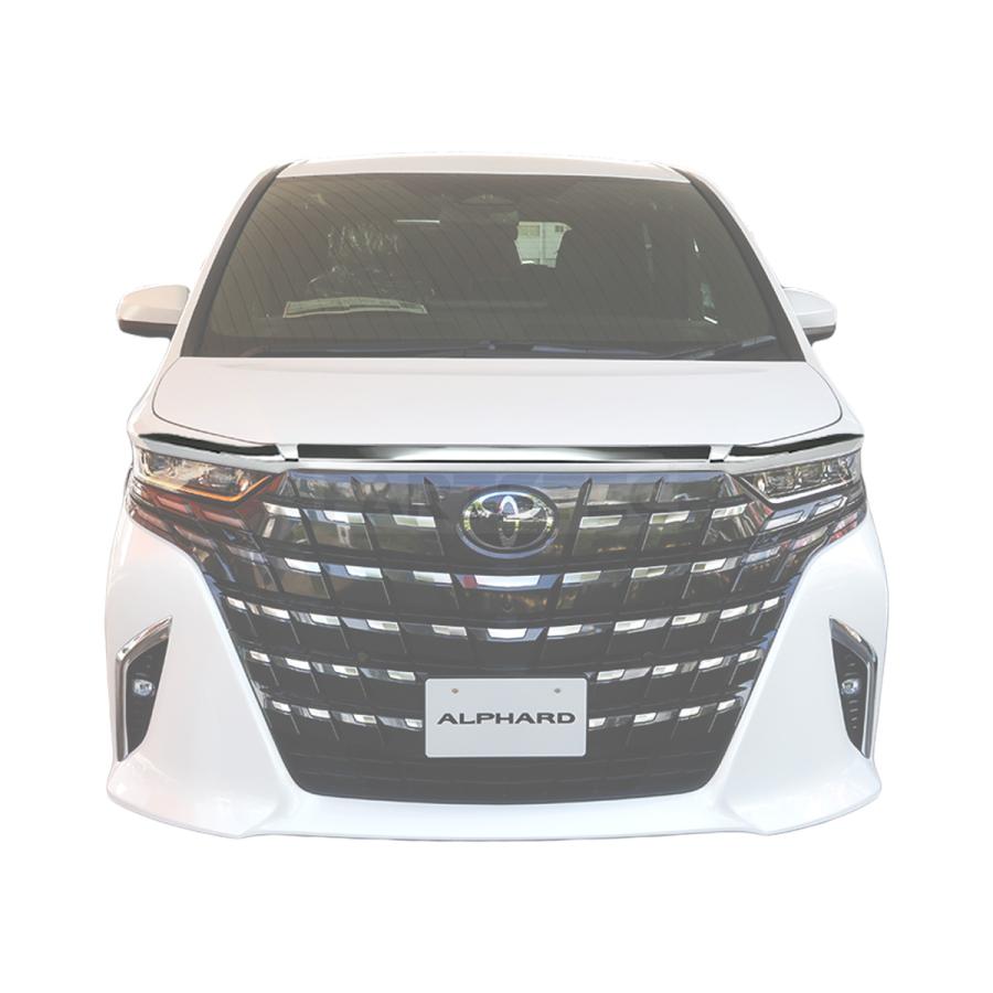 アルファード トヨタ 新型 40系 メッキ ボンネット フロントグリル