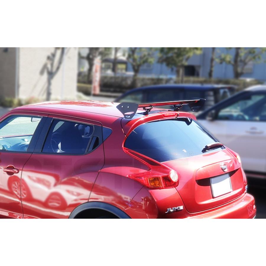 汎用 GT ウイング アルミ製 挟みこみ 角度調整可能 ハッチバック
