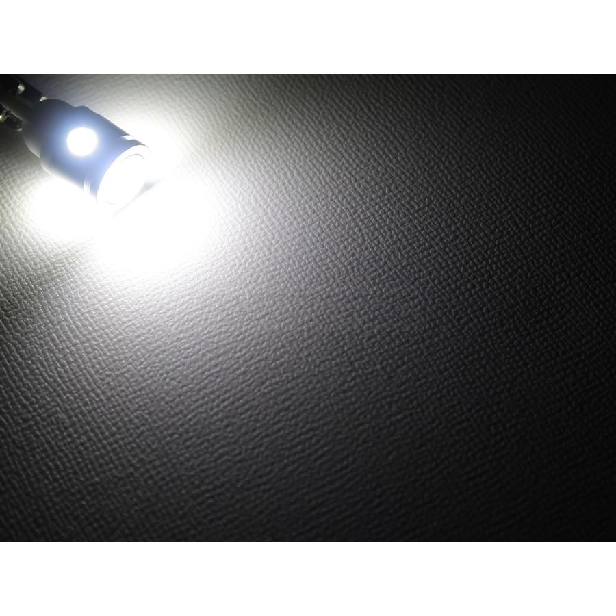 200系 ハイエース T10 T16 兼用 LED バルブ ホワイト 白 2個 12V 2.5W ポジション バックランプ ルームランプ  /146-62x2｜motorpower5｜06