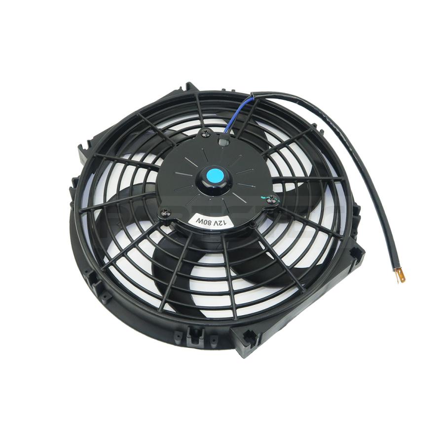 10インチ 汎用 電動ファン 薄型 プッシュ/プル 兼用 12V ラジエーター