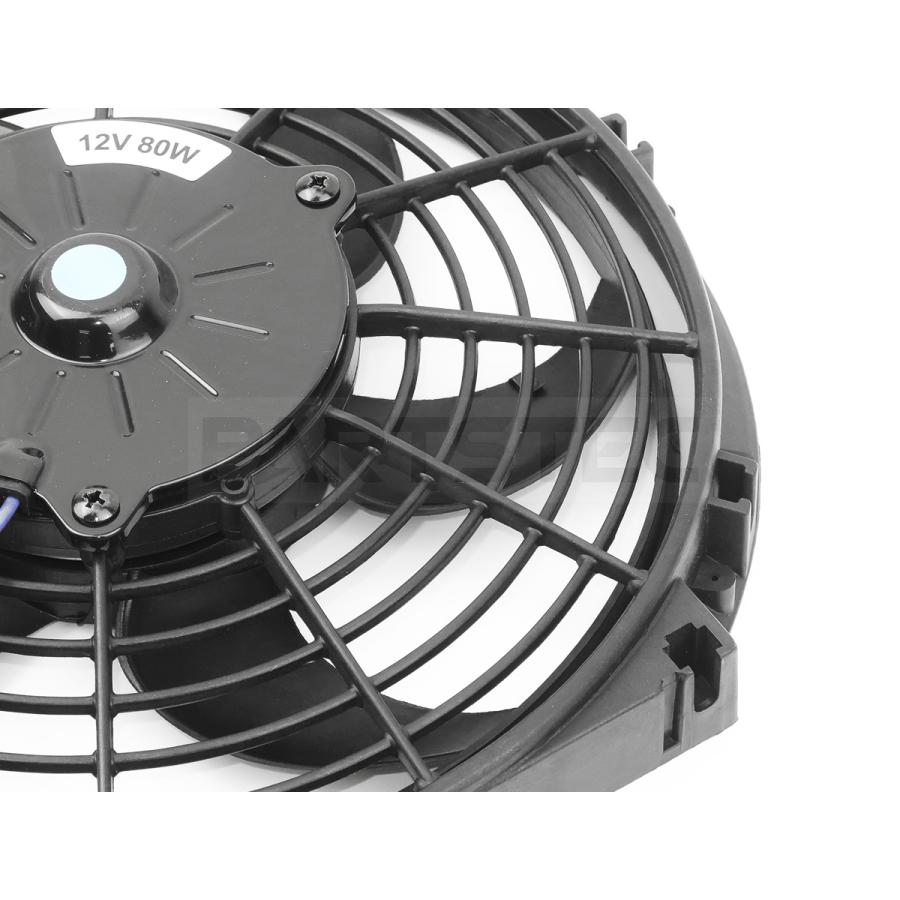 10インチ 汎用 電動ファン 薄型 プッシュ/プル 兼用 12V ラジエーター