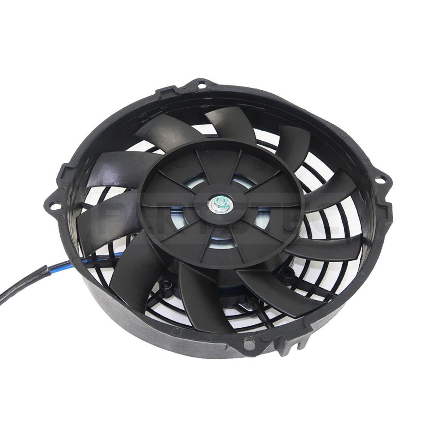 7インチ 汎用 電動ファン 薄型 プル型 兼用 12V ラジエーター