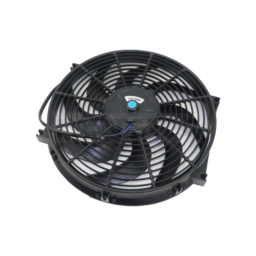 14インチ 汎用 電動ファン 薄型 プル型 12V ラジエーター コンデンサー