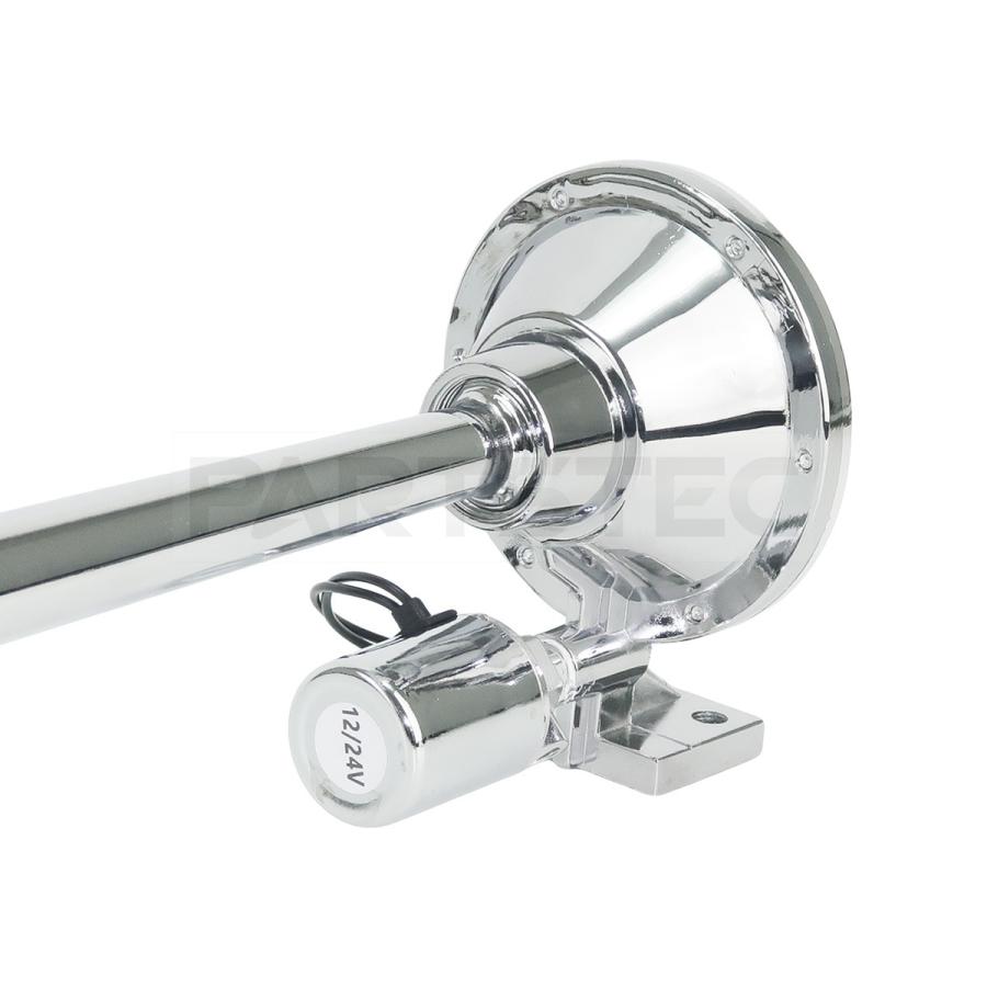 12V 24V 角 ビッグホーン 640mm 2本セット トラック エアホーン