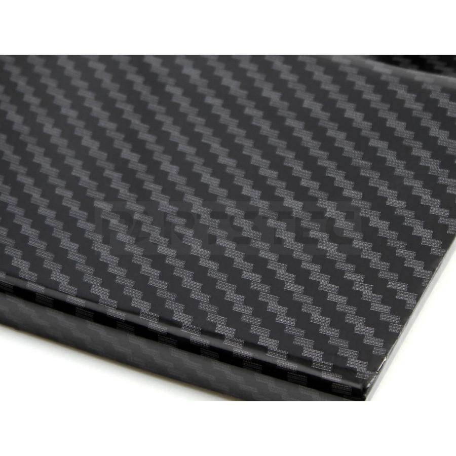 86 即納 カーボン調 フロント リップ スポイラー3分割 カナード 分割