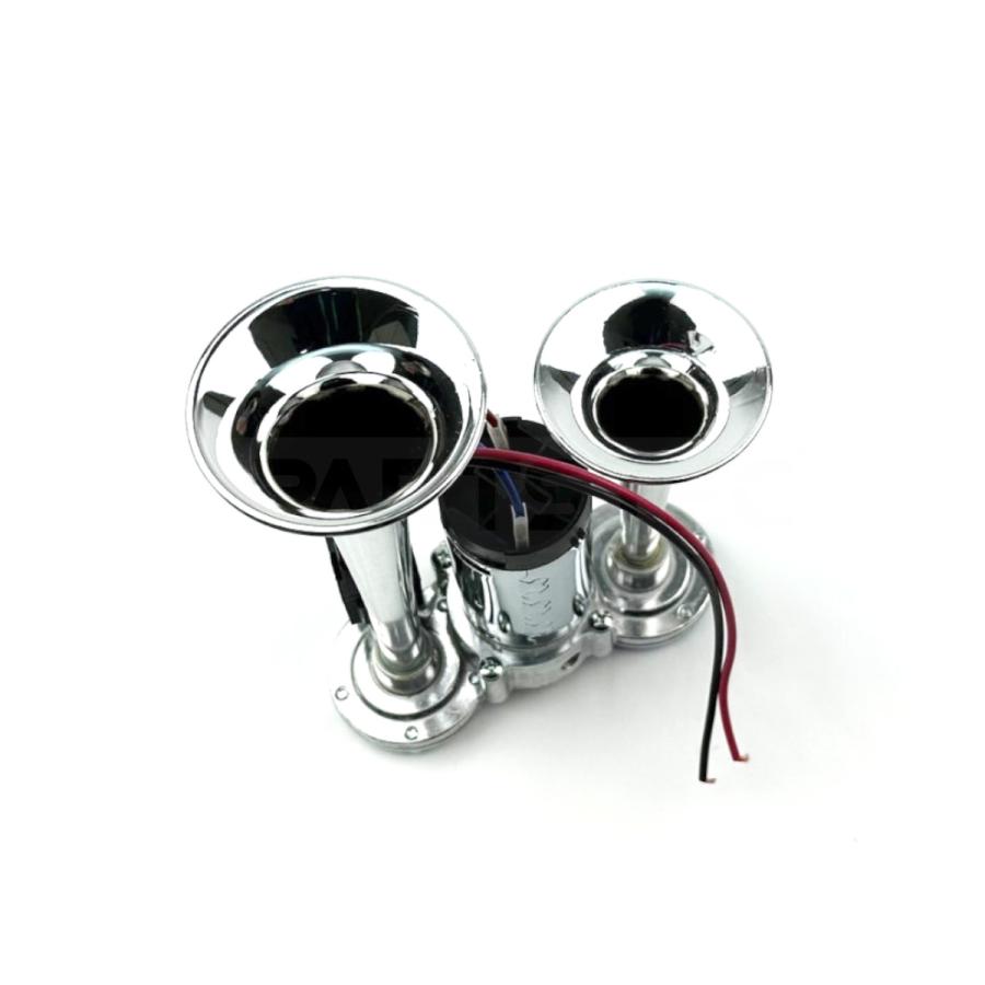 12V 汎用 ミニヤンキーホーン 200mm コンプレッサー内蔵 エアータンク
