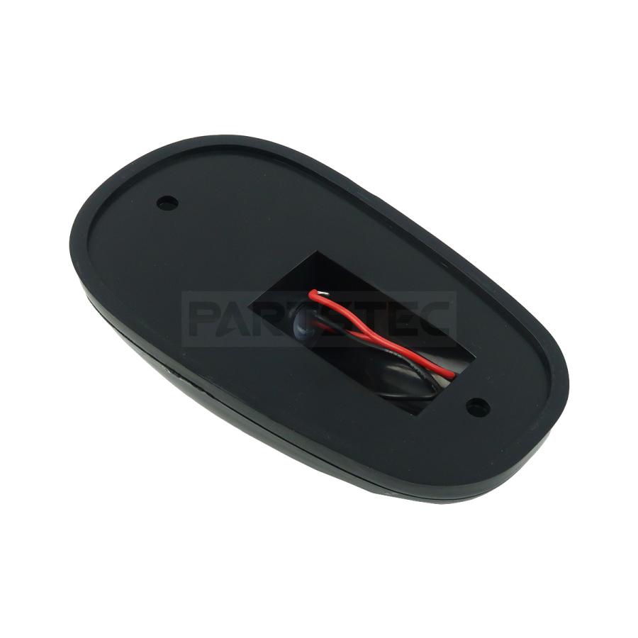 12V LED ルーフマーカー 5個セット ブラックレンズ アンバー サイド
