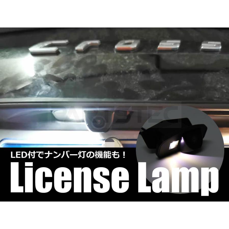 CR-V RE3 RE4 CCD バックカメラ リアカメラ LED ナンバー灯 一体型 ユニット 高画質 ガイドライン有 ホンダ 純正交換 /20-16 R-1｜motorpower5｜02