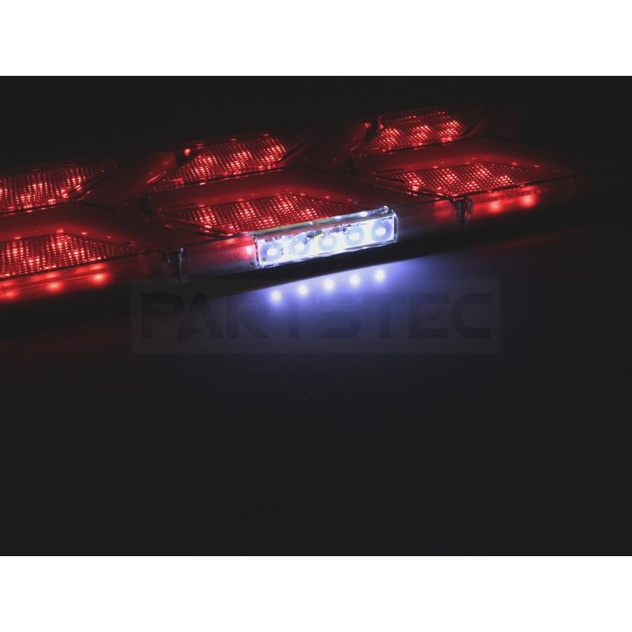 トラック LED テールランプ 左右セット 薄型 クリアレンズ 24V テール