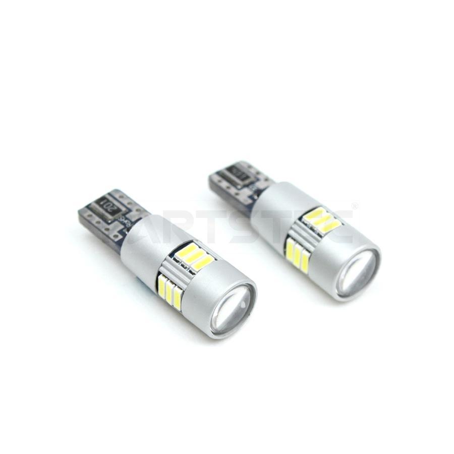 スカイライン R32 R33 R34 LED ショートバルブ T10 T16 ホワイト 白 2個 12V 6000K 5630smd ポジション バックランプ  / 46-70x2｜motorpower5｜02