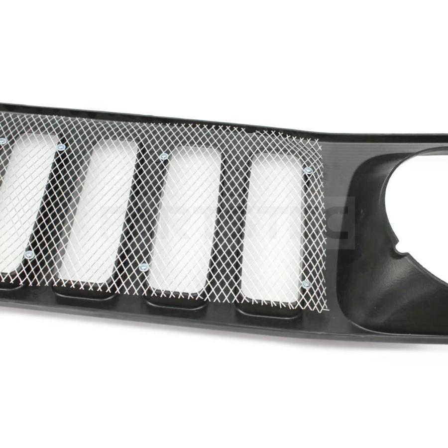 ジムニー　JA22使用　マットブラック　メッシュグリル ジムニー JA12 JA22 JB32 マットブラック メッシュグリル : BLASTAR