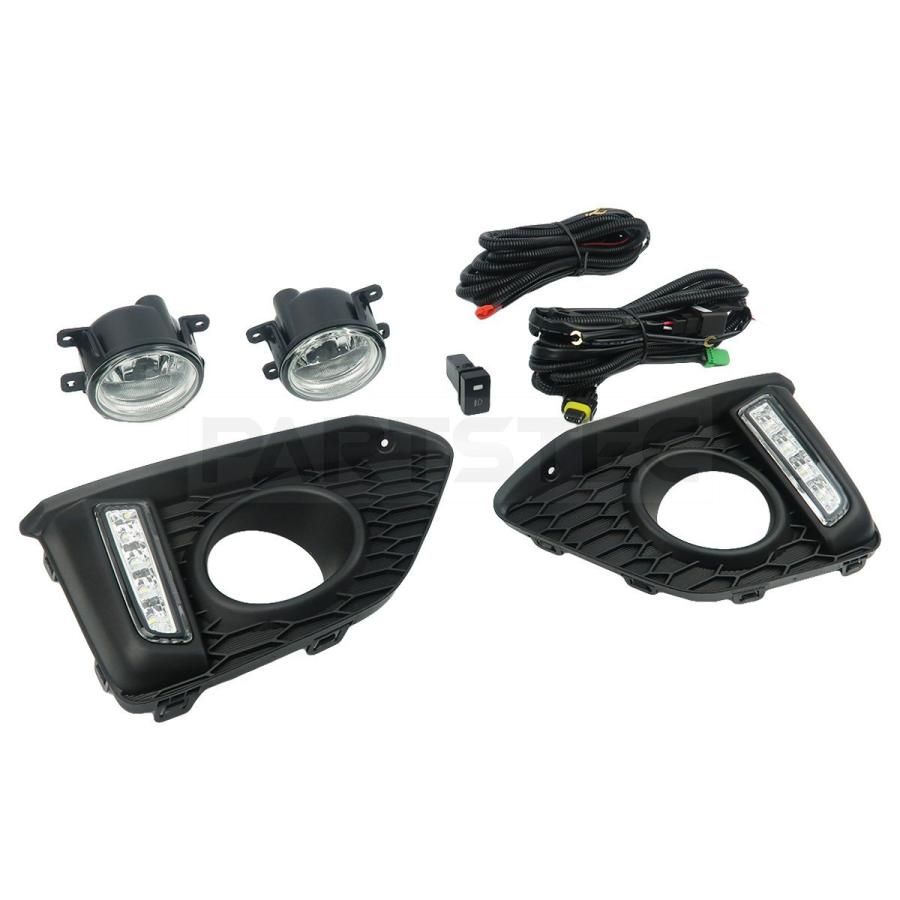 フィット ホンダ フォグランプ キット GK3 GK4 GK5 GK6 前期用 LED