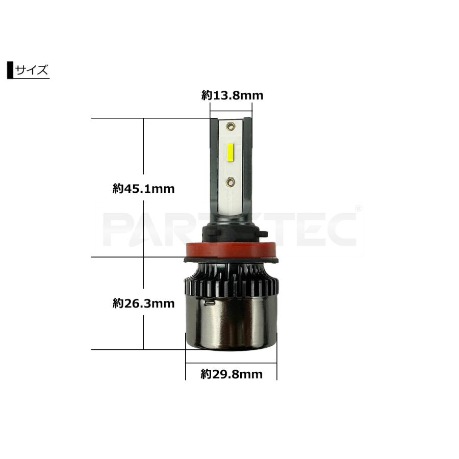 NV200バネット LED フォグ ランプ バルブ 2個 ライムグリーン  黄 緑 H8/H11/H16 純正交換 /134-103 C-2｜motorpower7｜09