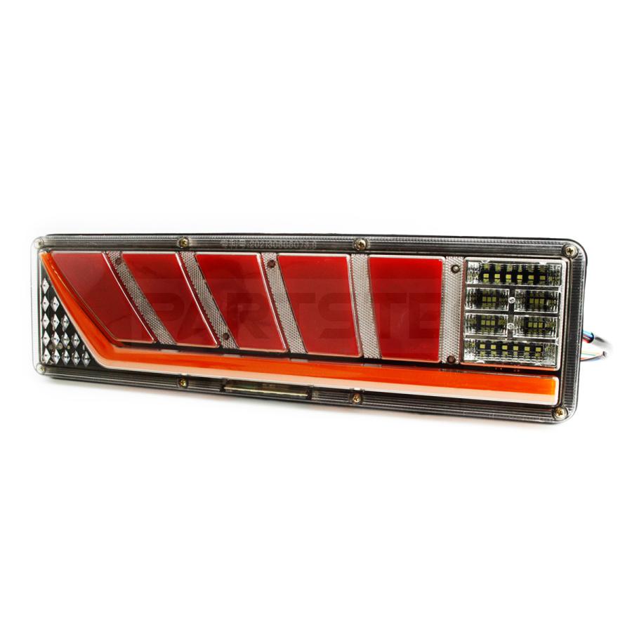 □トラック テールランプ 24V LED ファイバー シーケンシャル 流れる