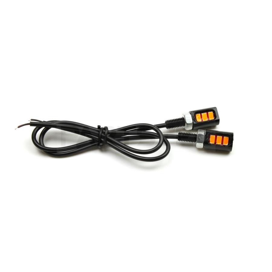 バイク 汎用 LED ウインカー ミニ 極小 1台分 4個 ICリレー付 SR400