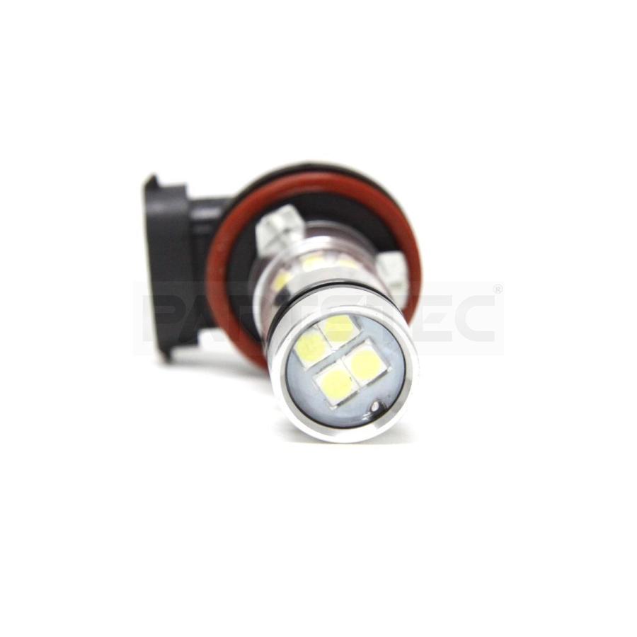 プリウス H8/H11/H16 LED フォグ ランプ バルブ 6000K ホワイト 2個 