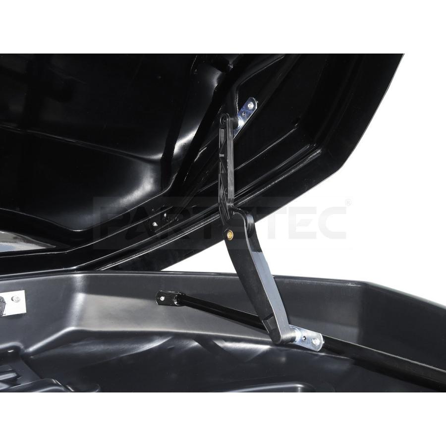 薄型 ルーフボックス 250L ブラック 黒 汎用 車 天井 収納 ケース