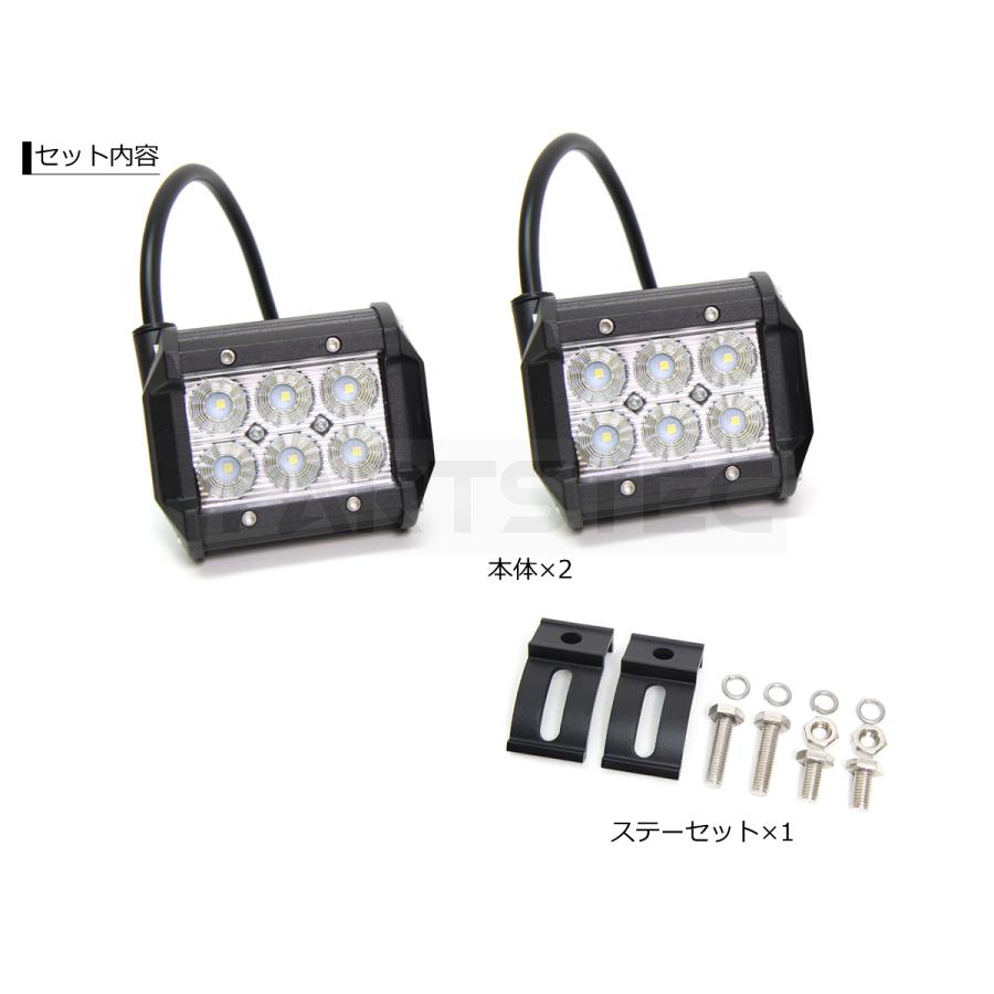 ジムニー □パイプバンパー付 ナンバープレート ライトステー LED