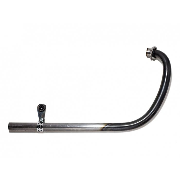 MOTOR ROCK SR400/500 オールドスタイル手曲げマフラー ベアメタル