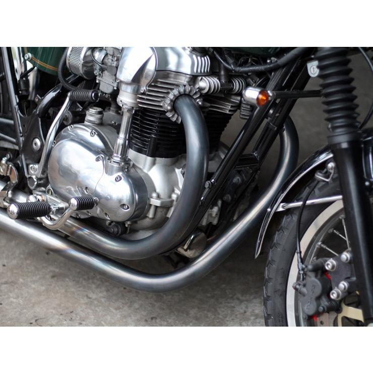 MOTOR ROCK W650/400用 オールドスタイル手曲げマフラー Type2 MOTOR ROCK W650/400用 オールドスタイル手曲げマフラー Type2