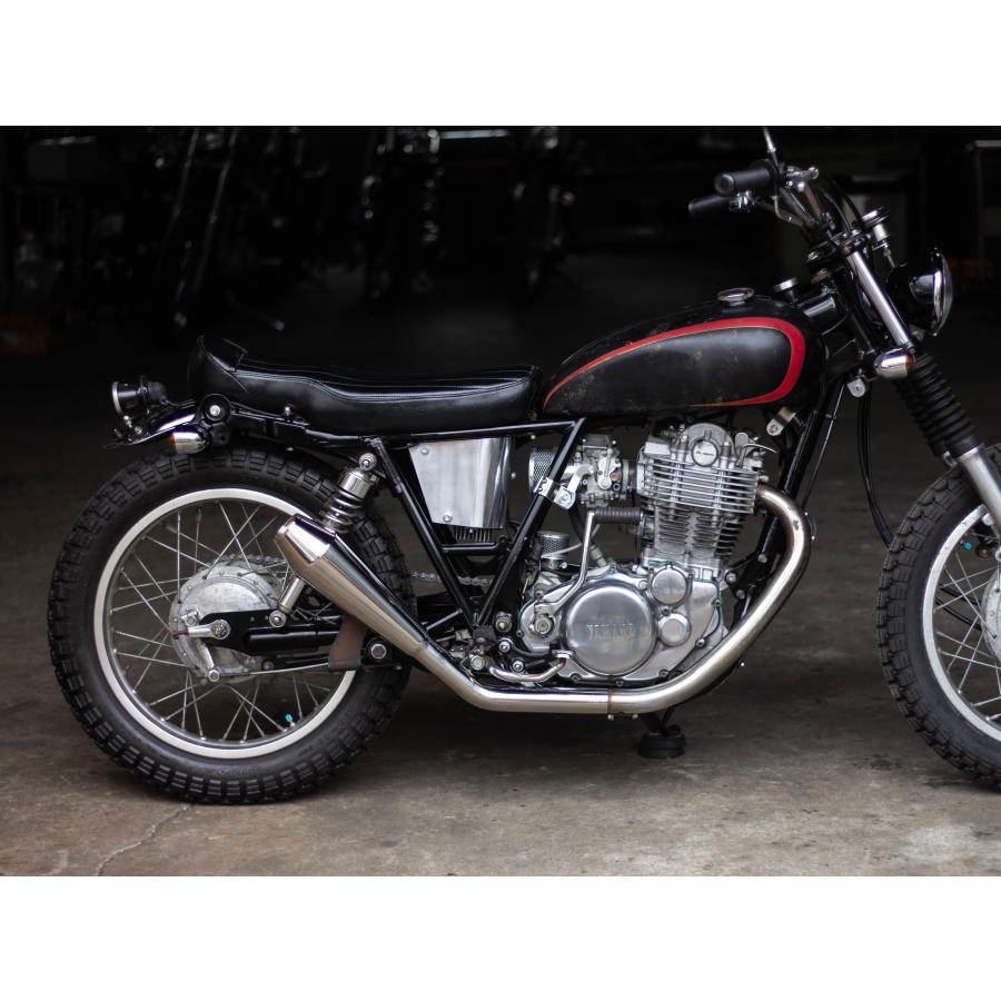 SR400/500 フレアーメガホンマフラー Motor Rock SR400 SR500 マフラー本体 SR400/500用 2％er