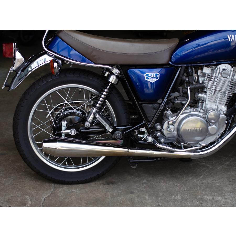 MOTOR ROCK SR400/500用 STDメガホン ミドル 新型スリップオン ダウン