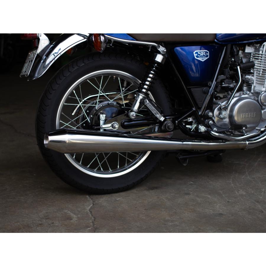 MOTOR ROCK SR400/500用 STDメガホン ロング 新型スリップオン ダウン