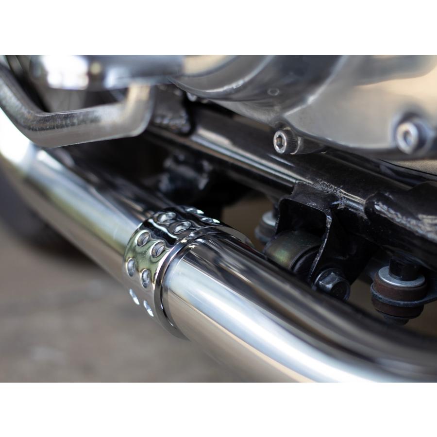 MOTOR ROCK SR400用 69メガホン 新型フルエキ ダウン FI車 : MOTOR