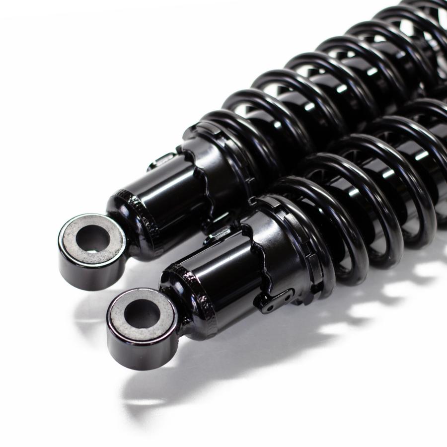 W650/400/800用 11インチ ショートサスペンション ブラック MOTOR ROCK