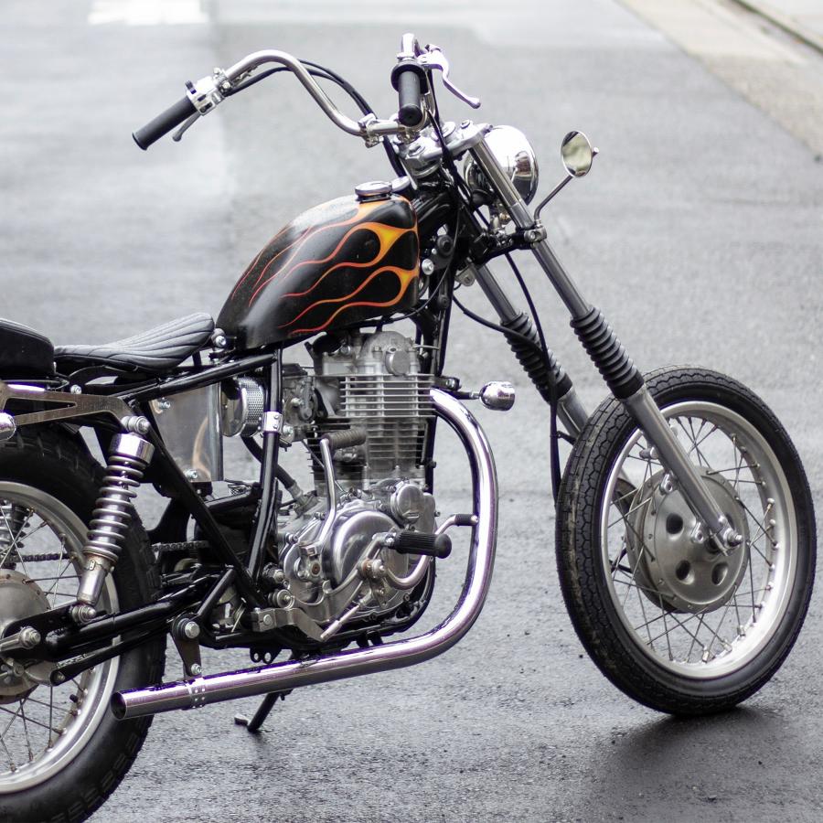 SR400/500用 フォークジョイント 150mm MOTOR ROCK (MR-FS010C