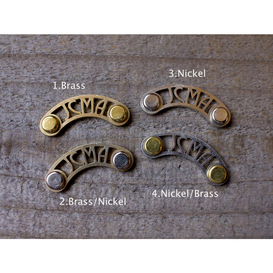 MOTOR ROCK JCMAミラー φ80 ヘアライン 2. Brass/Nickel (MR-HC059H