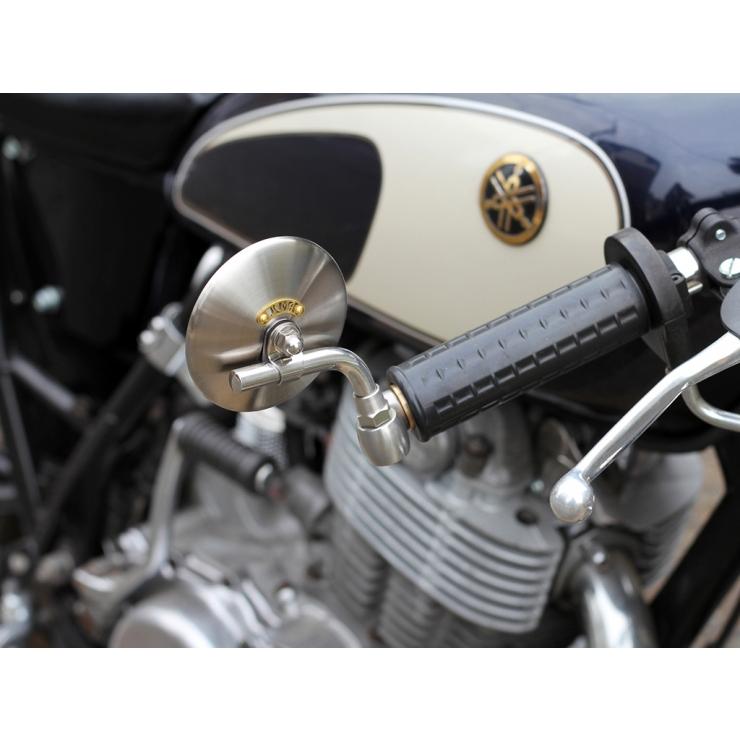 MOTOR ROCK JCMAミラー バーエンド φ80 ヘアライン 1. Brass (MR