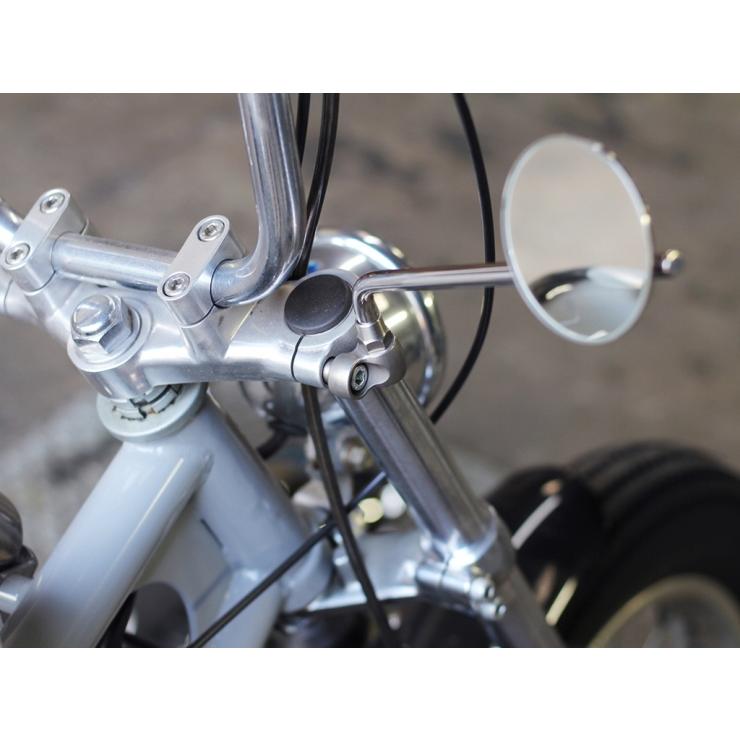 MOTOR ROCK SR400/500用 新型ニールックミラーブラケット (MR-HC070