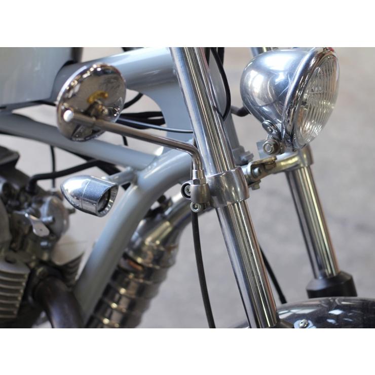 MOTOR ROCK SR400/500用 新型ニールックミラーブラケット (MR-HC070