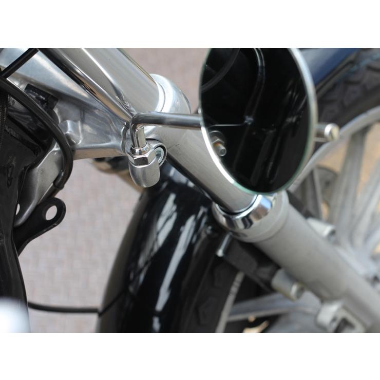 ハーレーダビッドソン用 新型ニールックミラーブラケット (MR-HC072