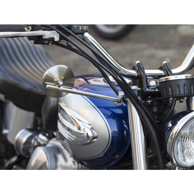 MOTOR ROCK W650/400/800用 新型ニールックミラーブラケット (MR-HC073