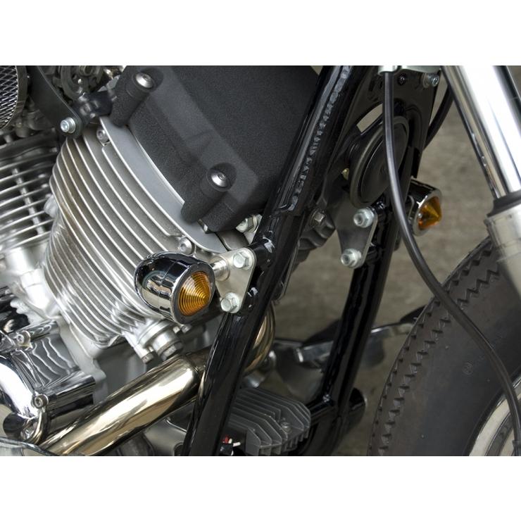 MOTOR ROCK ドラッグスター用 フロントウインカーステー (MR-LIT021 