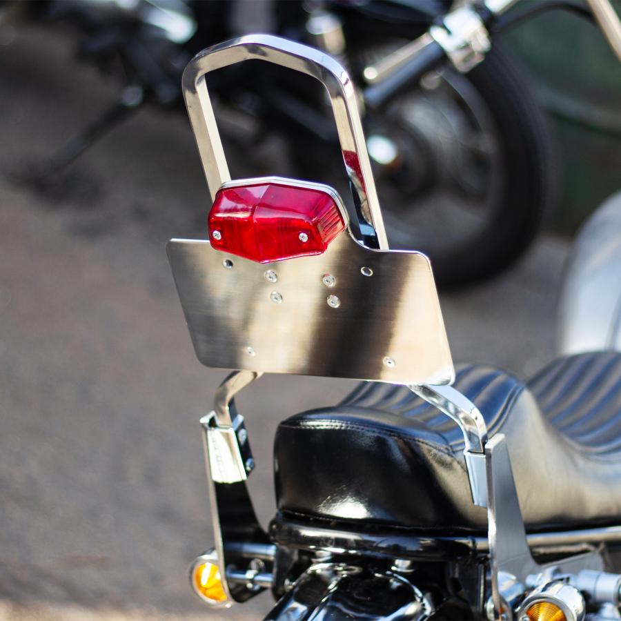 シーシーバー用 テールランプ+ナンバーブラケット Type2 MOTOR ROCK