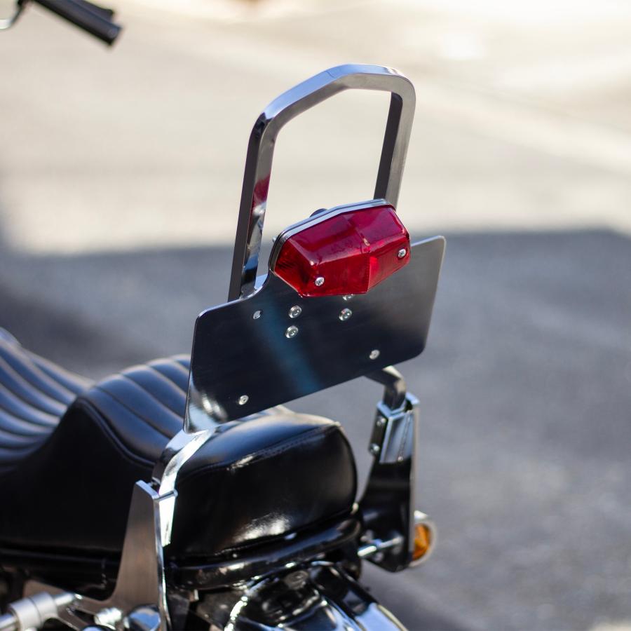 シーシーバー用 テールランプ+ナンバーブラケット Type2 MOTOR ROCK