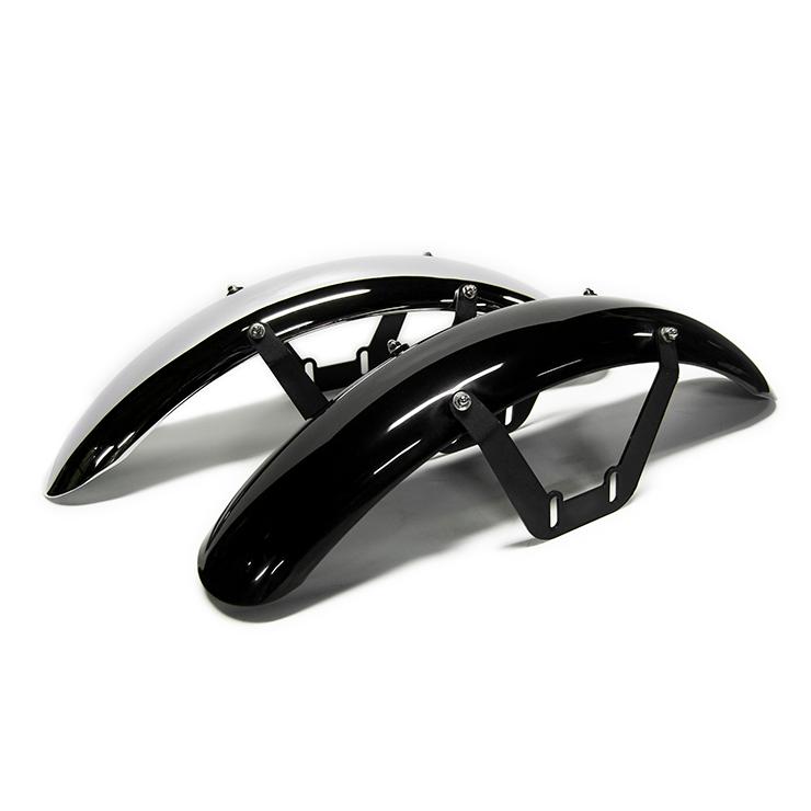 sr400 ブラック フェンダー セット MOTOR ROCK SR400/500用 フロント