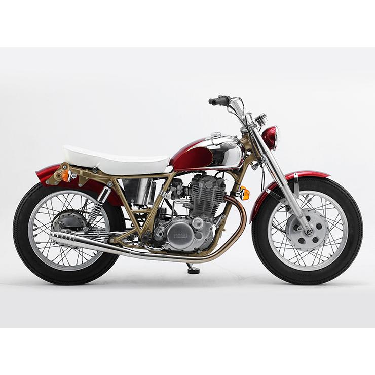 MOTOR ROCK SR400/500用 フロントフェンダー ブラック (MR-SM041