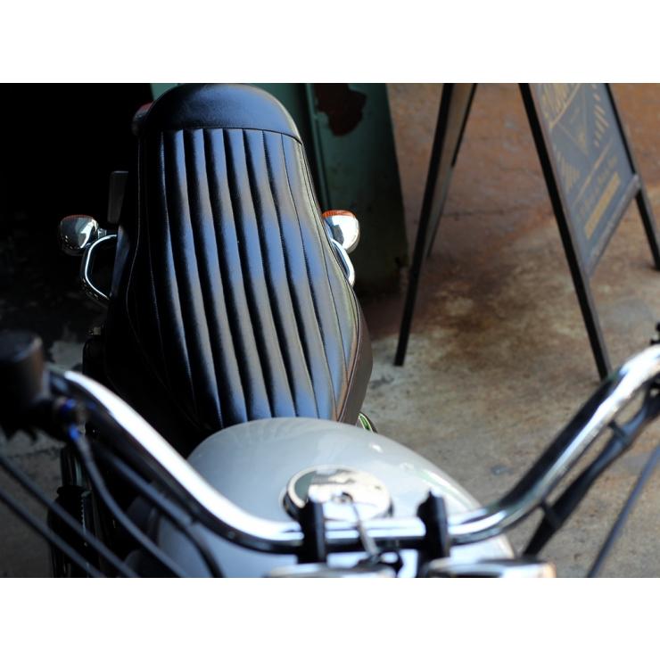 MOTOR ROCK W650/400/800用 ベーツタイプ TTシート (MR-SM046 MOTOR ROCK W650/400/800用 ベーツタイプ TTシート (MR-SM046