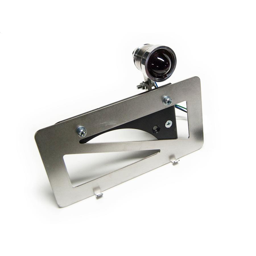 MOTOR ROCK サイドナンバーキット Type4 ブラケット単品+ライセンスホルダー (MR-SM052) : MOTOR ROCK ...