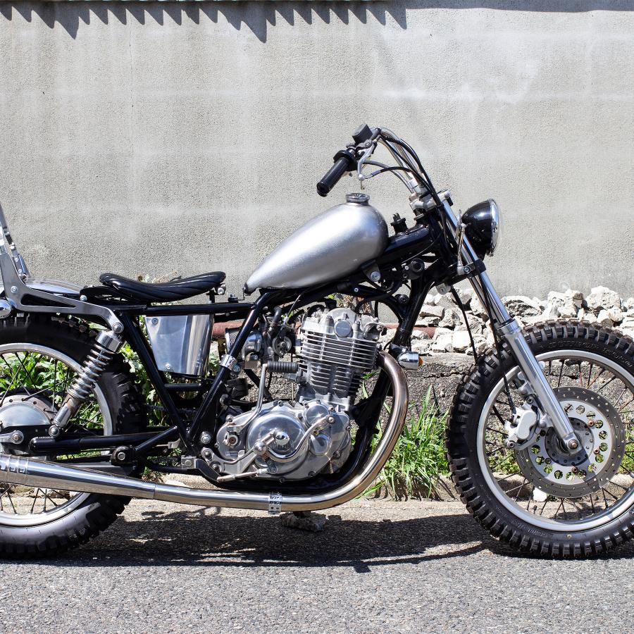 MOTOR ROCK SR400/500用 マスタングタンクキット ハイマウント (MR